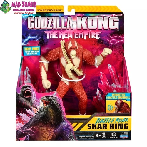 Godzilla x Kong - The New Empire 7" Action Figure - Battle Roar Skar King