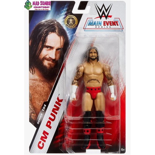 WWE Main Event Basic Wrestling Figure - 154 CM Punk