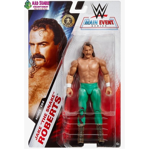 WWE Main Event Basic Wrestling Figure - 154 Jake The Snake Roberts