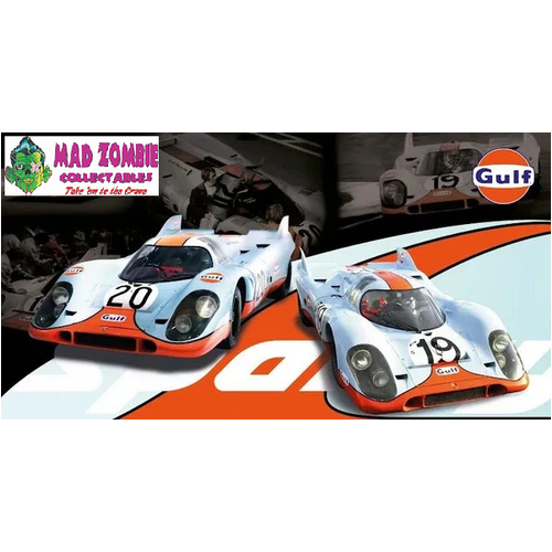 Sparky x Tiny 1/64 - Gulf Porsche 917 #19 & #20 (Tiny Exclusive) - PRE-ORDER