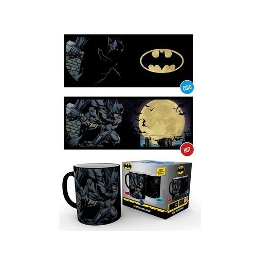DC Comics Batman Heat Changing Mug - Bat Signal