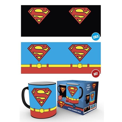 DC Comics Superman Heat Changing Mug - Logo