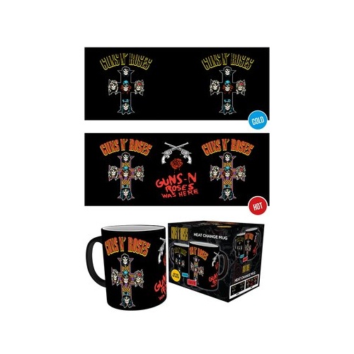 Guns N' Roses Heat Changing Mug - Cross