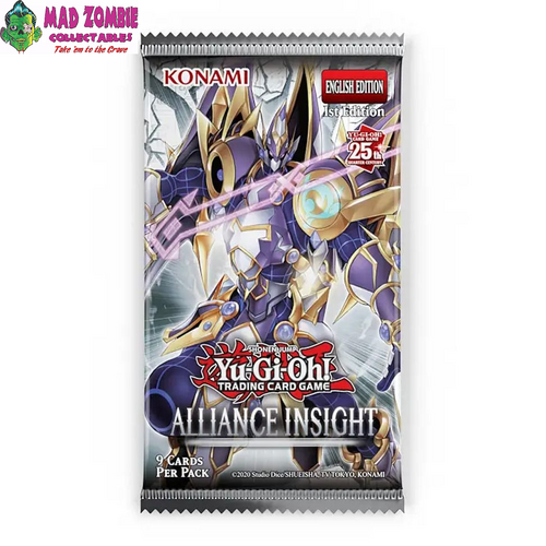 Yu-Gi-Oh! TCG: Alliance Insight Booster Pack Collectible Cards