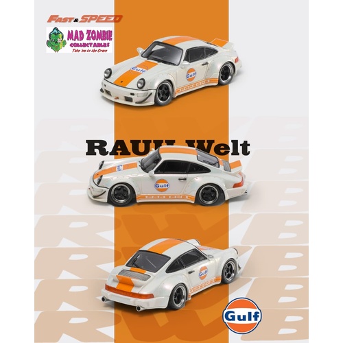 Fast and Speed  1/64 Scale - RWB964 Wide Body Gulf -  (PRE-ORDER)