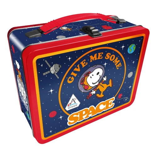 Peanuts Tin Lunch Box - Artemis Snoopy 