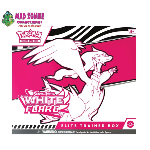 Pokemon Trading Card Game: Scarlet and Violet White Flare Elite Trainer Box