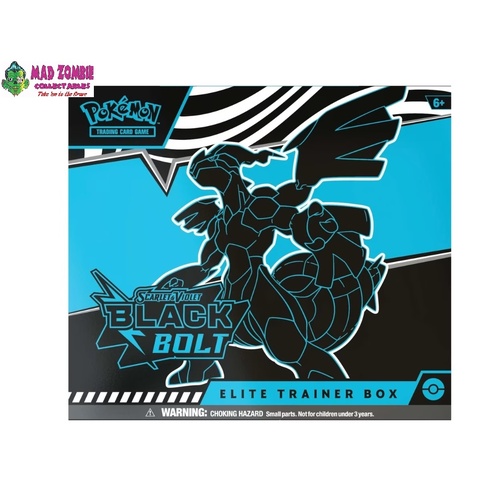 Pokemon TCG: Scarlet and Violet Black Bolt Elite Trainer Box