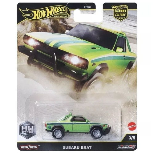 Hot Wheels 1/64 Car Culture 2024 H – HW Off Road - SUBARU B.R.A.T. 