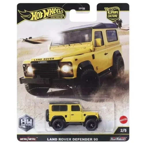 Hot Wheels 1/64 Car Culture 2024 H – HW Off Road - LAND ROVER DEFENDER 90