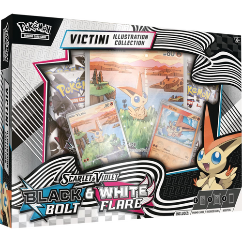 Pokemon TCG - Scarlet & Violet 10.5 Unova Victini Illustration Collection Box Set