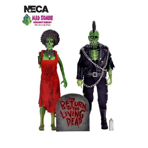 RETURN OF THE LIVING DEAD – TRASH & SUICIDE 2 PACK – 8″ SCALE CLOTHED ACTION FIGURE