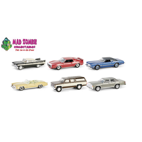 Greenlight 1/64 - Showroom Series 6 (FACTORY SEALED SET OF SIX) - (PRE-ORDER)