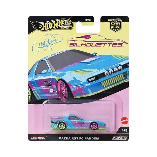 Hot Wheels 1/64 Car Culture 2025 G SILHOUETTES - Mazda RX7 FC Pandem