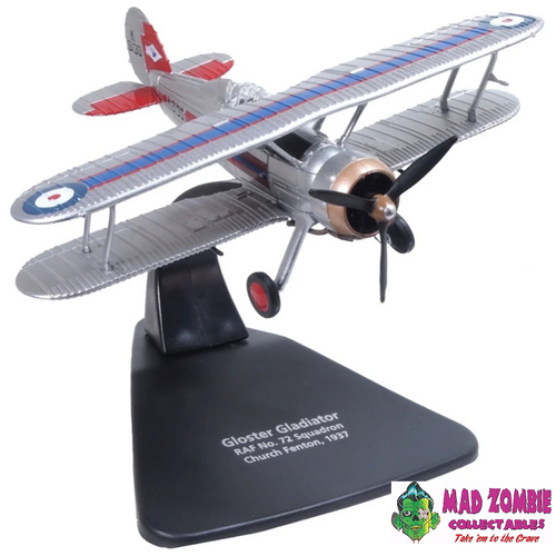 Oxford 1/72 Scale -  Gloster Gladiator RAF No.72 Sqn. Church Fenton, 1973