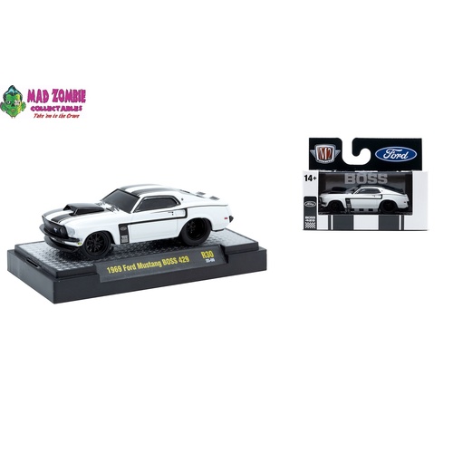 M2 Machine 1/64 Scale Ground Pounders Release 30  - 1969 Ford Mustang BOSS 429