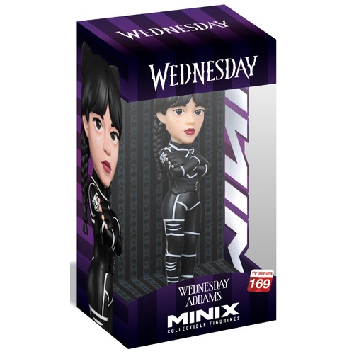 Wednesday Minix Figure - Wednesday Addams Cat Suit Version