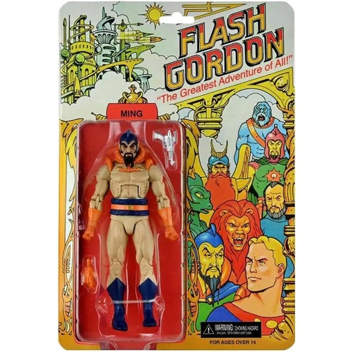Flash Gordon The Greatest Adventure of All 7" Action Figure - Ming The Merciless