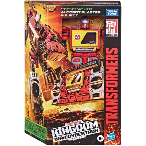 Transformers Generations War for Cybertron Kingdom Action Figure - Autobot Blaster & Eject