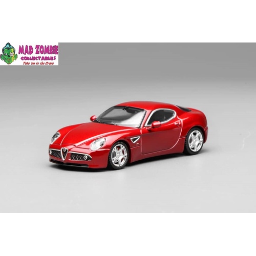 Motorhelix 1/64 - Alfa Romeo 8C Competizione 2008 Rosso Alfa - (PRE-ORDER)