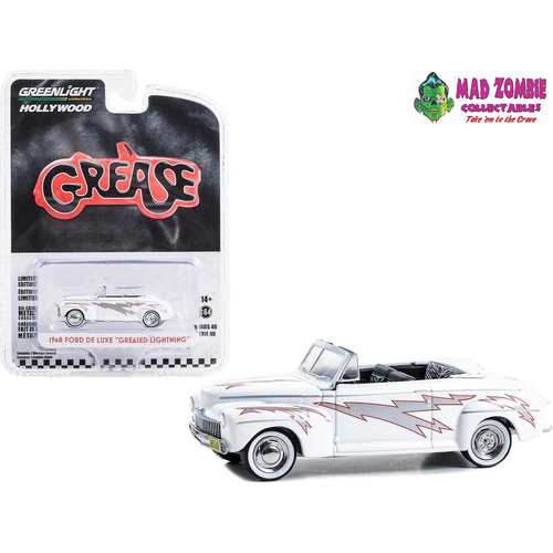 Greenlight Hollywood 1/64 -   Grease -- 1948 Ford De Luxe "Greased Lightning" 
