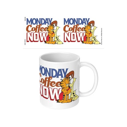 Garfield Coffee Mug - Monday Coffee Now
