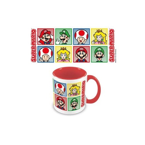 Super Mario Coffee Mug - Red Coloured