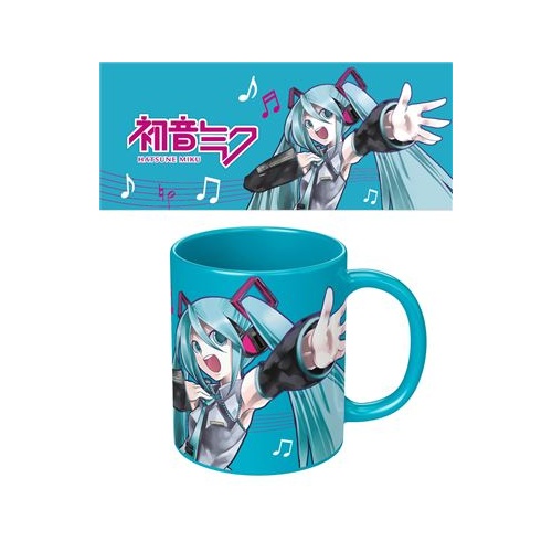 Hatsune Miku Coffee Mug - Blue Coloured