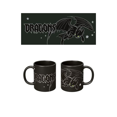 How to Train Your Dragon Coffee Mug - Heavy Metal Coloured
