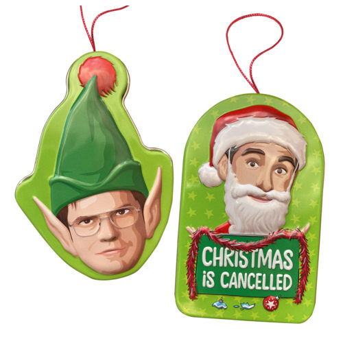 The Office Holiday Tinned Candy - Ornaments