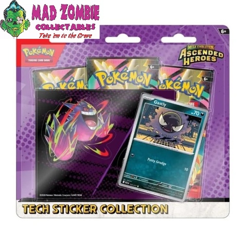 Pokemon TCG - Mega Evolution Ascended Heroes Tech Sticker Collection