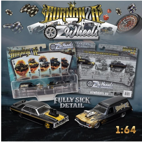 Oz Wheels - FSD Release 2 Twin Sets - Burnanza - HZ Panelvan & XY Falcon