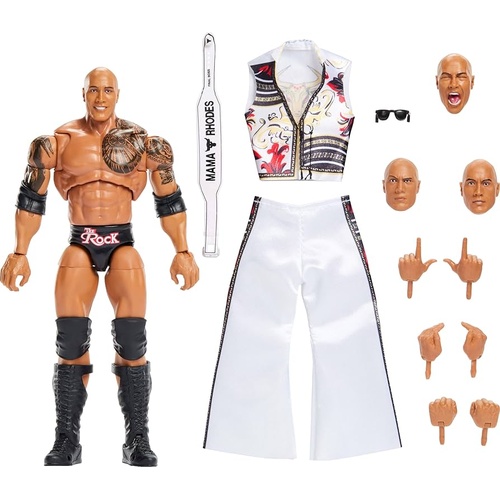 WWE Ultimate Edition 6" Action Figure - The Rock Final Boss - Amazon Exclusive