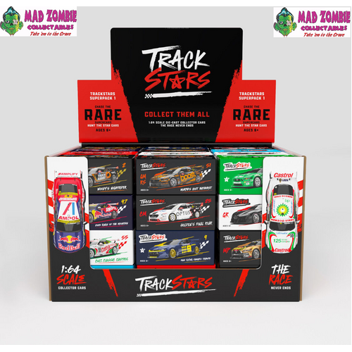 TrackStars 1/64 Diecast Model Car Series 1 - 2026 - Random Allocation