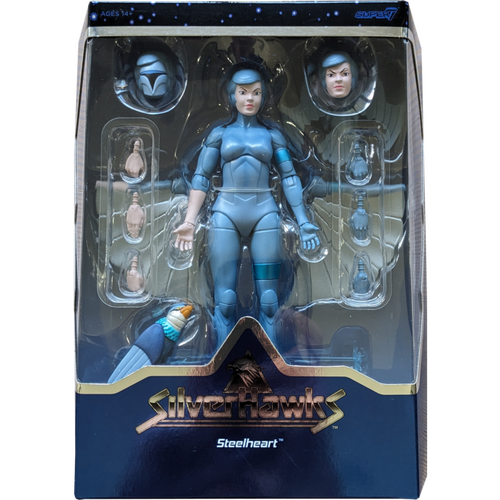 SilverHawks - Steelheart Ultimates! 7” Action Figure