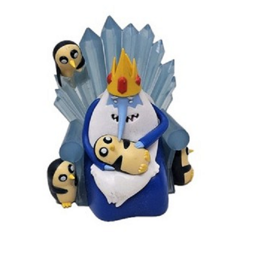 Adventure Time The Nice King And Gunter Figure Lootcrate Exclusive Ice Statue - Loose