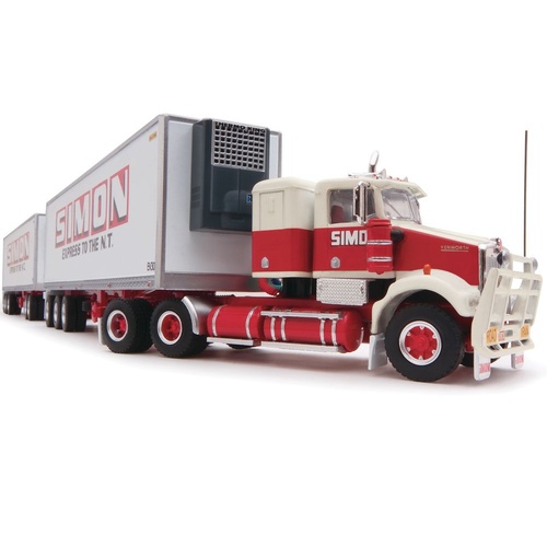 Highway Replicas 1/64 Scale - 12037 Freight Road Train - Simon 