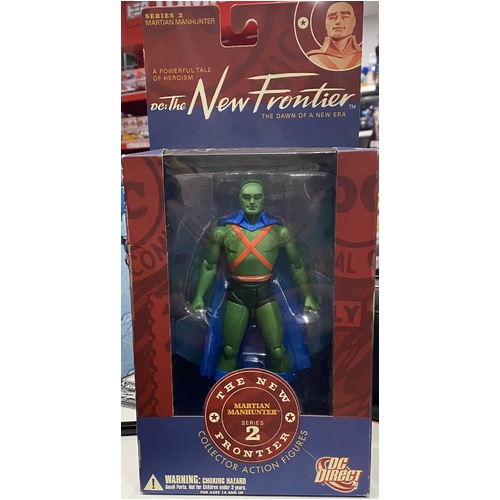 DC Comics The New Frontier - 2006 Martian Manhunter Action Figure - Sealed - Pre-Loved