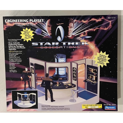 Star Trek Generations - Engineering Playset - Sealed Box - Pre-Loved