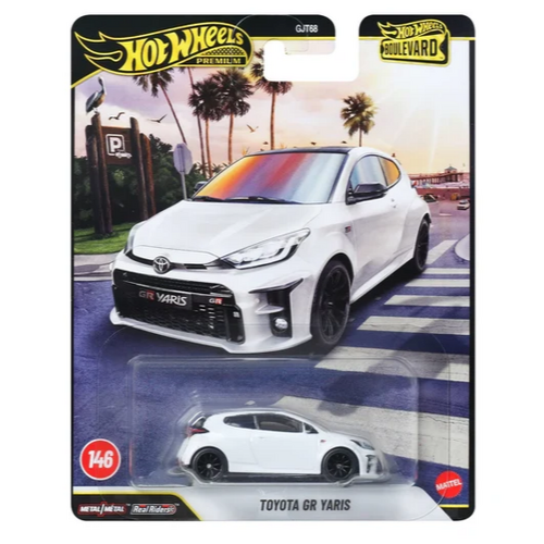 Hot Wheels 1/64 Boulevard #146 Toyota GR Yaris – Premium