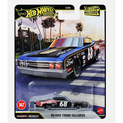 Hot Wheels 1/64 Boulevard #147 ’69 Ford Torino Talladega
