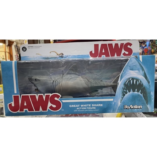 Jaws Bruce Funko ReAction 10" Action Figure - Moving Jaw - Sealed - Pre-Loved