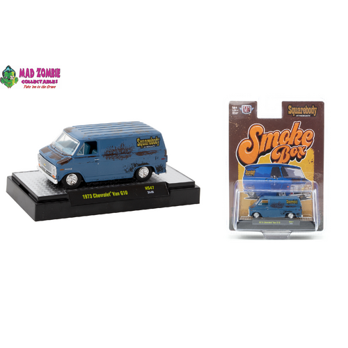 M2 Machines 1/64 Scale - 1973 Chevrolet Van Smoke Box Squarebody Syndicate – Hobby Exclusive