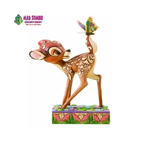 Jim Shore Disney Traditions - Bambi - Wonder of Spring Personality Pose Statue