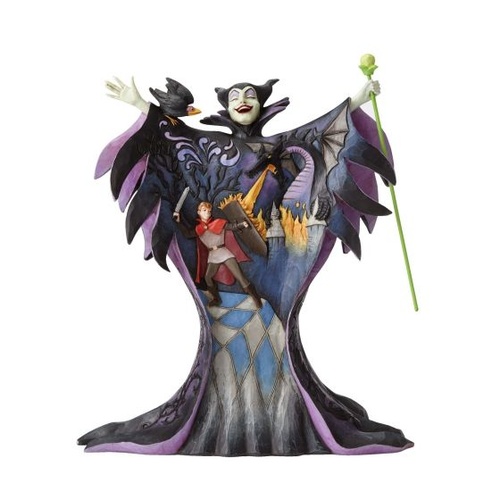 Jim Shore Disney Traditions - Maleficent with Scene - Malevolent Madness Statue