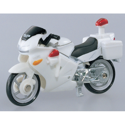 Tomica Box 004 Honda VFR White Police Motorcycle - (PRE-ORDER)