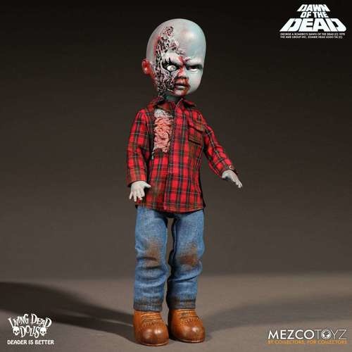 Living Dead Dolls Dawn of the Dead Plaid Shirt Zombie