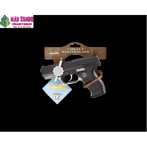 Schroedel -  Sig Sauer - 13-Shot - Black/Silver Accent (Cap Gun)