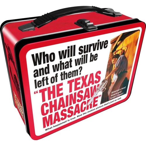 Texas Chainsaw Massacre Tin Carry All Fun Box