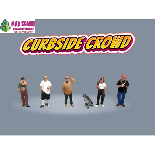 American Diorama 1/64  -  Curbside Crowd - PRE-ORDER